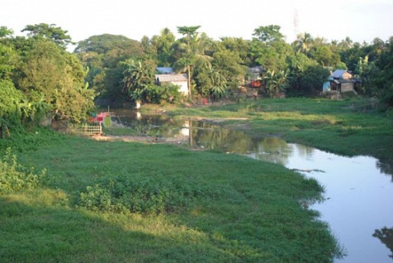 Katakhal canal figures on AMC blunder in Tripura Katakhal canal figures on AMC blunder in Tripura